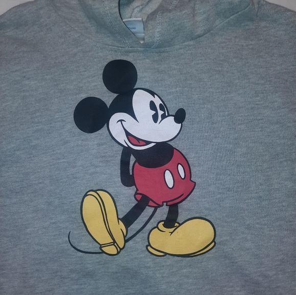 Disney | Mickey Mouse Hoodie Gray Size L (10/12) - Picture 2 of 9